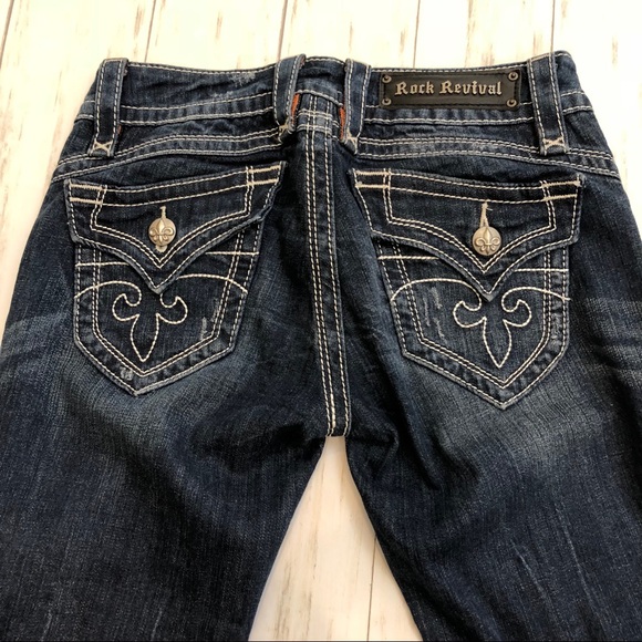 Rock Revival Denim - ROCK REVIVAL | Gwen Boot Cut Jeans Size 28